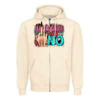 Sandshell hahahaha no leopard cowhide Zipper Hoodie - JahusDesignShop