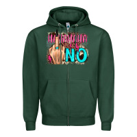 Sports Green hahahaha no leopard cowhide Zipper Hoodie - JahusDesignShop