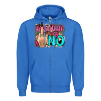 True Royal hahahaha no leopard cowhide Zipper Hoodie - JahusDesignShop