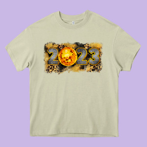 2023 New Year Heavy Core Tee Designed By Cowgirlartshop