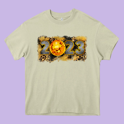 2023 New Year Heavy Core Tee Designed By Cowgirlartshop