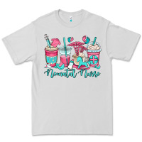 Dove Grey nicu neonatal nurse coffee cups Premium Tee - OliviaCreatesArt