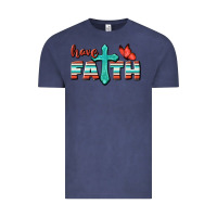Vintage Denim Have Faith Vintage Tee - BundleAndBundleShop