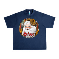 Navy believe Santa Claus Christmas Urban Heavy Tee - Jasminsmagicworld