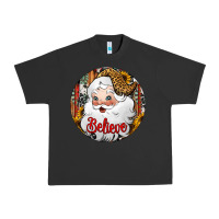 Pigment Black believe Santa Claus Christmas Urban Heavy Tee - Jasminsmagicworld