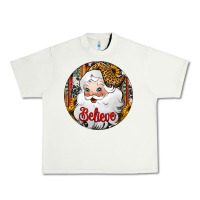 Pistachio believe Santa Claus Christmas Urban Heavy Tee - Jasminsmagicworld