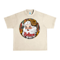 Sandshell believe Santa Claus Christmas Urban Heavy Tee - Jasminsmagicworld