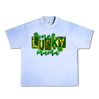 Grape Ice one lucky mama st patricks Urban Heavy Tee - FaDigitalArtStudio