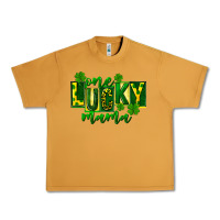 Peanut Butter one lucky mama st patricks Urban Heavy Tee - FaDigitalArtStudio