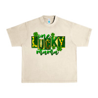 Sandshell one lucky mama st patricks Urban Heavy Tee - FaDigitalArtStudio