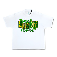 White one lucky mama st patricks Urban Heavy Tee - FaDigitalArtStudio