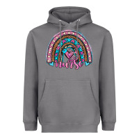 Storm leopard cowhide nurse rainbow Heavyweight Hoodie - JahusDesignShop