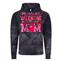 Cloud Black My Favorite Valentine Calls Me Vintage Hoodie - CowhideDigitalArt