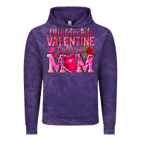 Cloud Purple My Favorite Valentine Calls Me Vintage Hoodie - CowhideDigitalArt