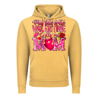 Vintage Mustard My Favorite Valentine Calls Me Vintage Hoodie - CowhideDigitalArt