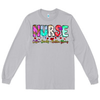 Moon Dust Nurse Coffee Scrubs Rubber Gloves Long Sleeve Tee - CowhideDigitalArt