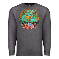 Charcoal Heather i can do all things through christ who strenghtens me Premium Sweatshirt - JahusDesignShop