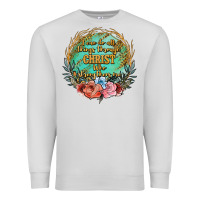 Dove Grey i can do all things through christ who strenghtens me Premium Sweatshirt - JahusDesignShop