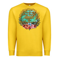 Lemon i can do all things through christ who strenghtens me Premium Sweatshirt - JahusDesignShop