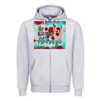 Heather Grey be savage not average Zipper Hoodie - JahusDesignShop