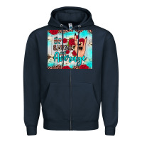 Navy be savage not average Zipper Hoodie - JahusDesignShop