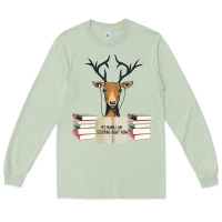 Matcha Yes Mama I Am Studying Right Now, Deer Long Sleeve Tee - Bettercallsaul