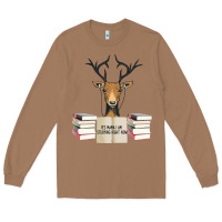 Toasted Coconut Yes Mama I Am Studying Right Now, Deer Long Sleeve Tee - Bettercallsaul