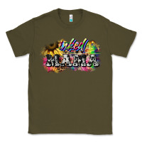 Army Green inked mama mother's day Classic Tee - HowdyJamesFarm