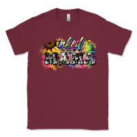Burgundy inked mama mother's day Classic Tee - HowdyJamesFarm