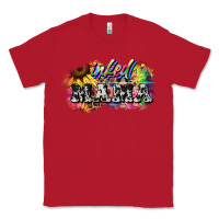 Red inked mama mother's day Classic Tee - HowdyJamesFarm