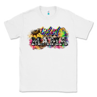 White inked mama mother's day Classic Tee - HowdyJamesFarm
