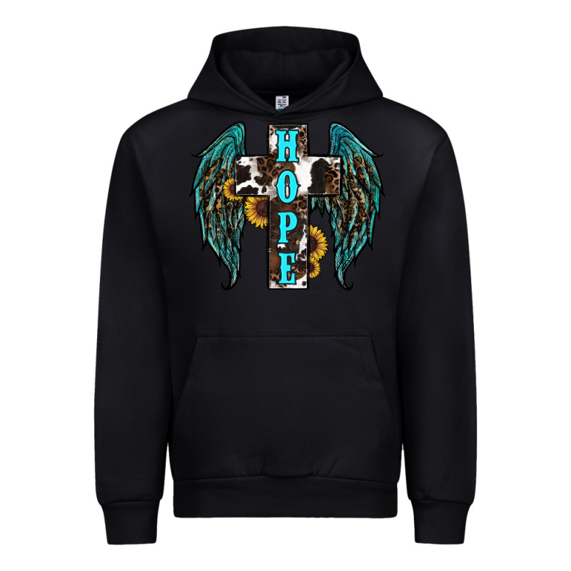 Western Wings Cross Hope Urban Hoodie by RanaPortraitStore | Teevron