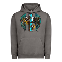 Pigment Tornado Western Wings Cross Hope Urban Hoodie - RanaPortraitStore