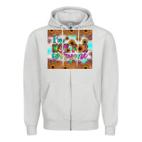 Dove Grey i'm not for everyone Zipper Hoodie - JahusDesignShop