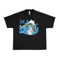 Black let it snow christmas Urban Heavy Tee - FaDigitalArtStudio