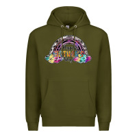 Army Green happy mothers day Premium Hoodie - SublimationCraftShop