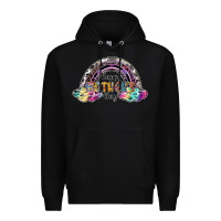 Black happy mothers day Premium Hoodie - SublimationCraftShop