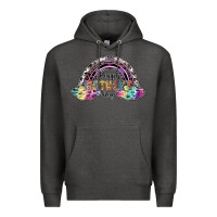 Charcoal Heather happy mothers day Premium Hoodie - SublimationCraftShop