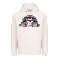 Pale Pink happy mothers day Premium Hoodie - SublimationCraftShop