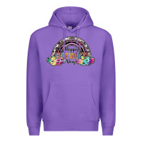 Purple happy mothers day Premium Hoodie - SublimationCraftShop