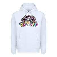 White happy mothers day Premium Hoodie - SublimationCraftShop