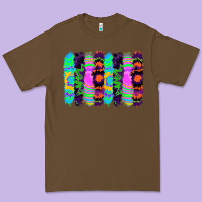 Tie Dye Brushstrokes Premium Tee Designed By Ranaportraitstore