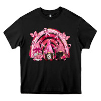 Black gnomes rainbow breast cancer Heavy Core Tee - CowGirlArtShop