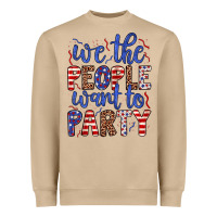 Mushroom we the people want to party Heavyweight Sweatshirt - JahusDesignShop