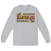 Moon Dust colorful juneteenth celebration art Long Sleeve Tee - LillyAllenDesigns