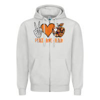 Dove Grey halloween shirts t shirt Zipper Hoodie - baoMotion