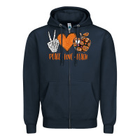 Navy halloween shirts t shirt Zipper Hoodie - baoMotion