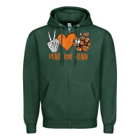 Sports Green halloween shirts t shirt Zipper Hoodie - baoMotion