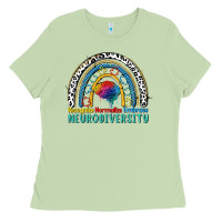 Matcha Recognize normalize embrace neurodiversity Autism Ladies Tee - FaDigitalArtStudio