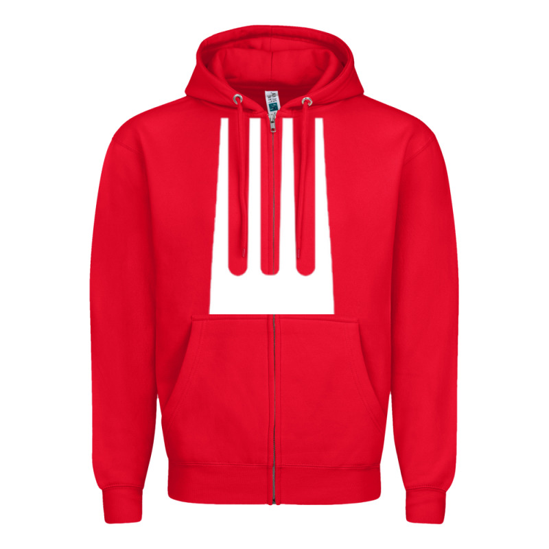 Kitchen Utensil Fork Simple Easy Halloween Party Costume Long Sleeve T Zipper Hoodie by baoMotion | Teevron